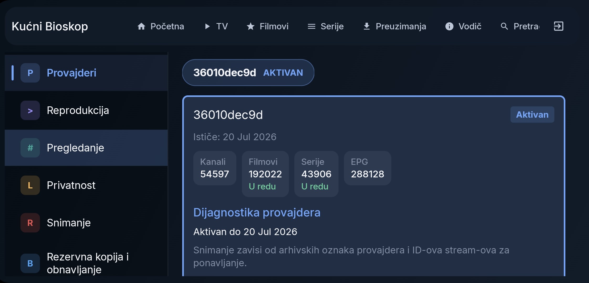 Podešavanja