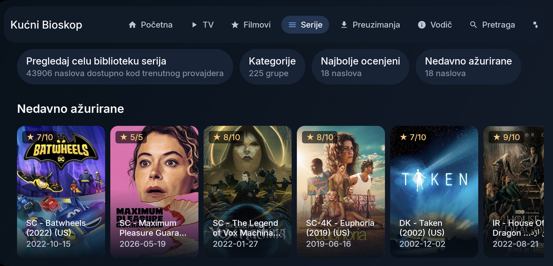 Serije